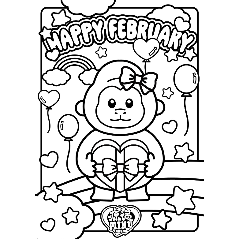 ゴリたんぬりえデータを配信中❣️