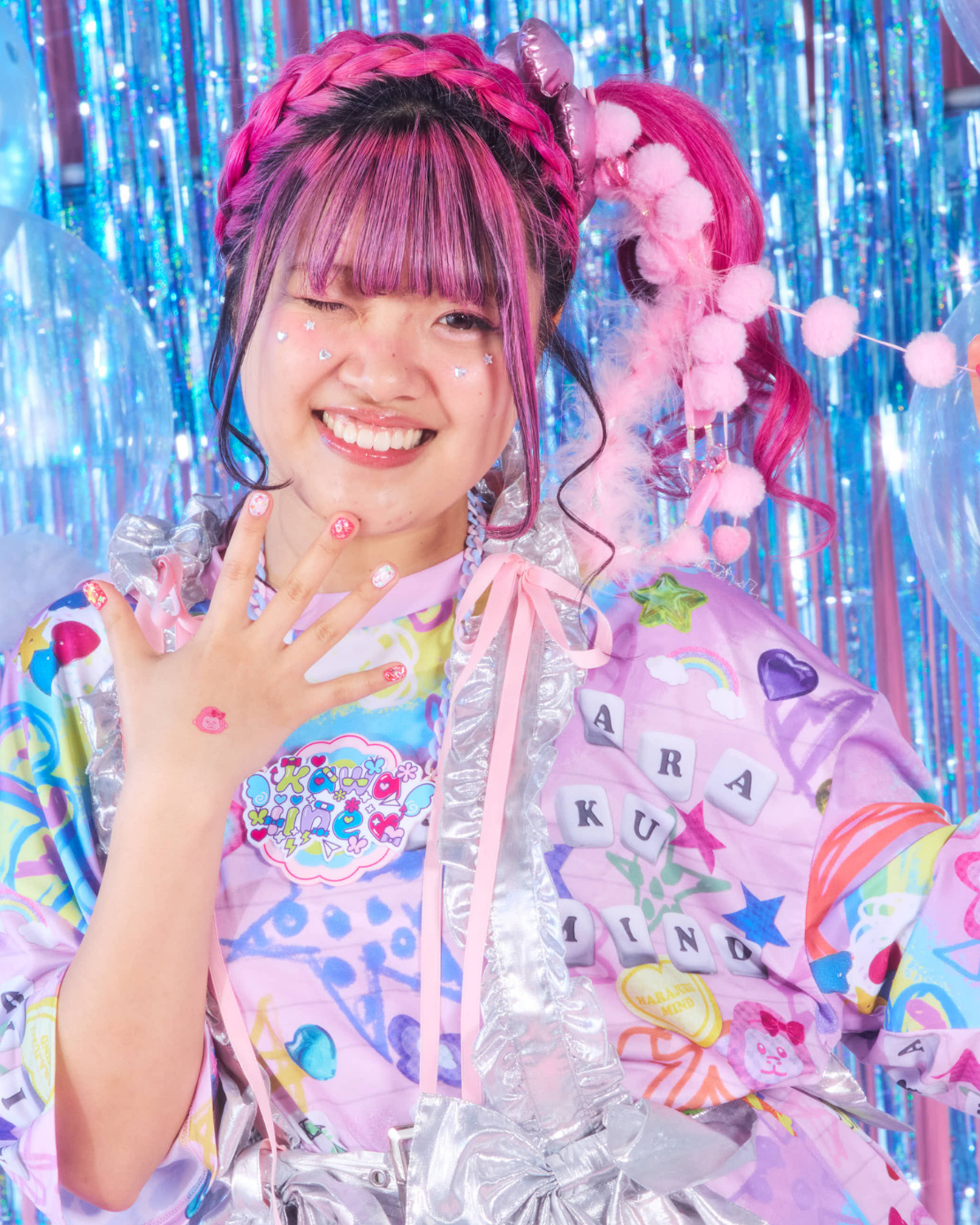 ふわふわエンジェルデコラヘアゴム