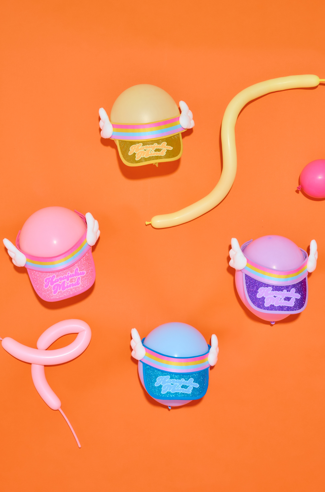 大人気PURPLE・PINKが再入荷❣️ エンジェルサンバイザー