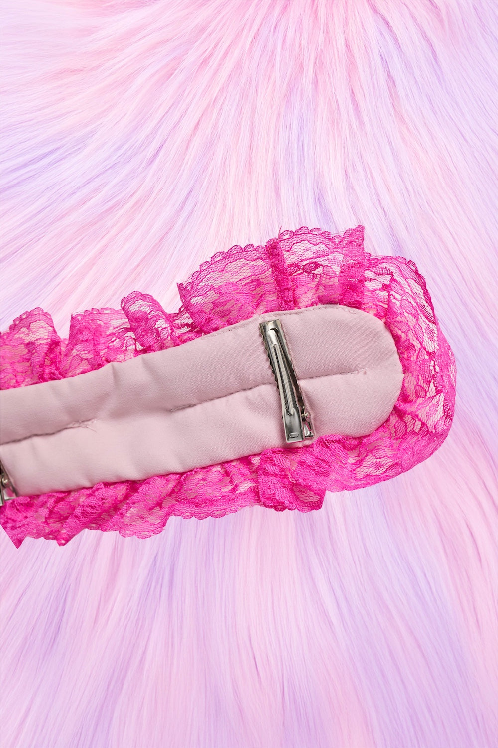 ふわふわネコ耳ヘッドドレス