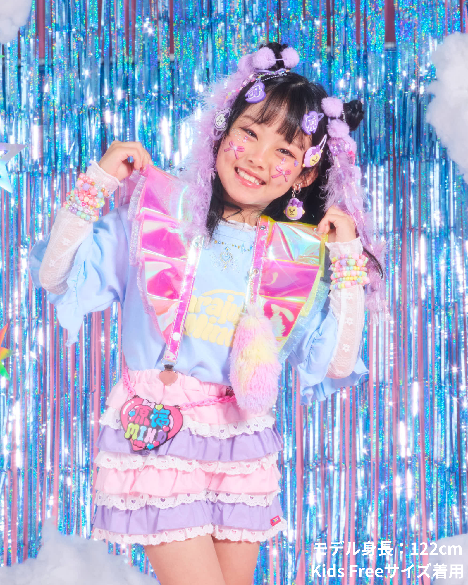 ネックレス風ぷっくりTシャツ