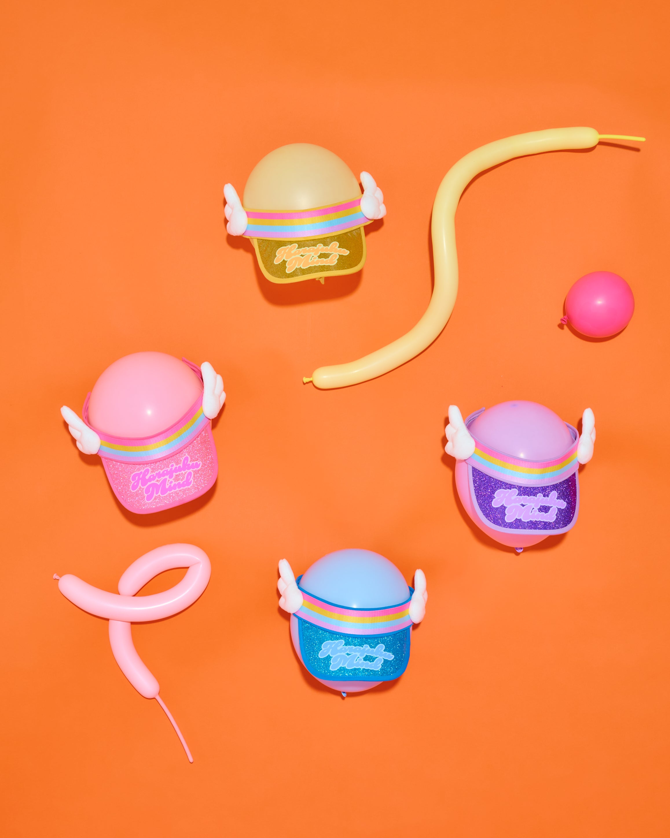 大人気PURPLE・PINKが再入荷❣️ エンジェルサンバイザー