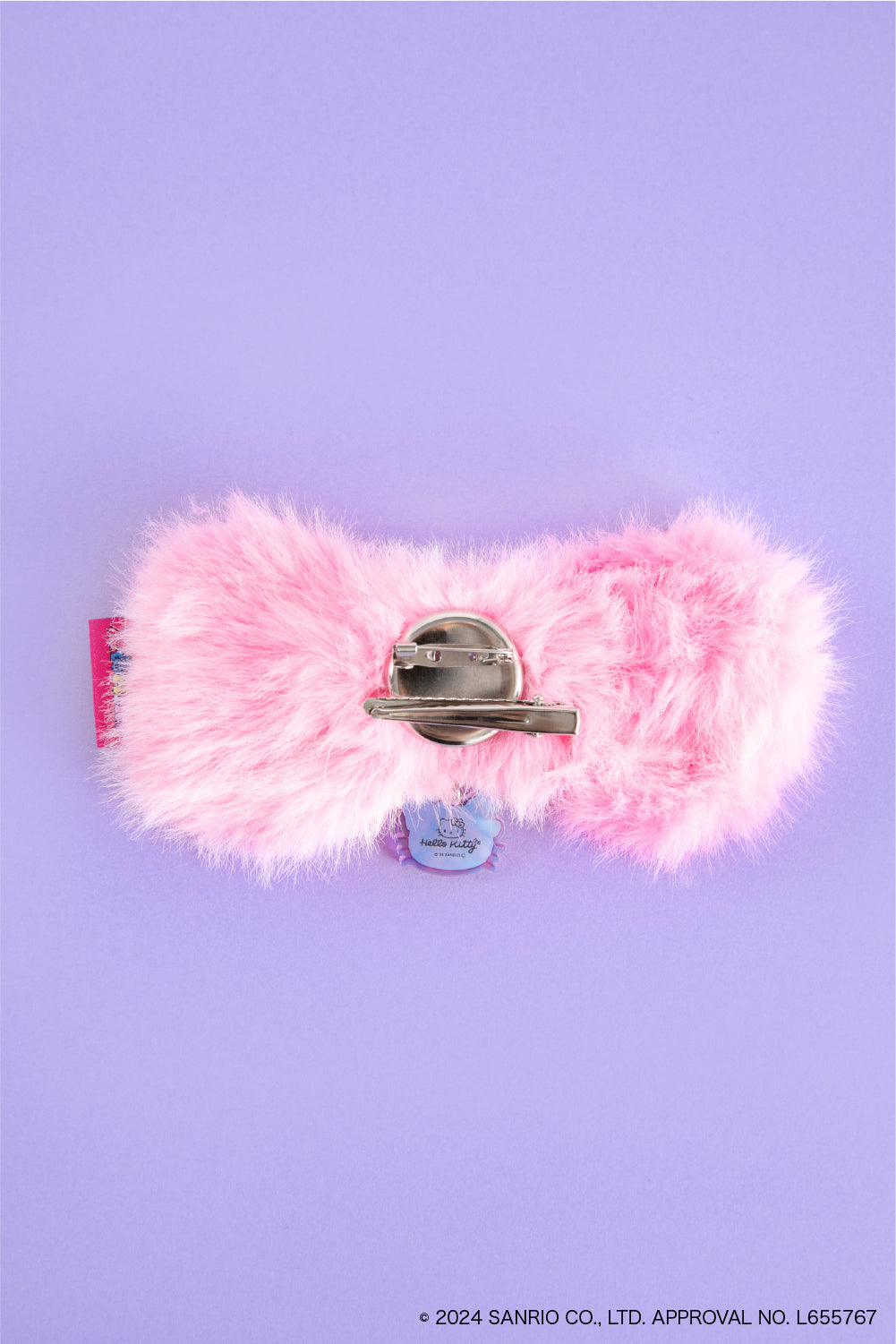 Hello Kitty Fluffy Ribbon Brooch