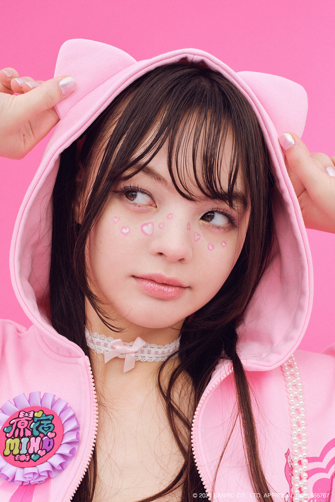 ハローキティねこ耳パーカー