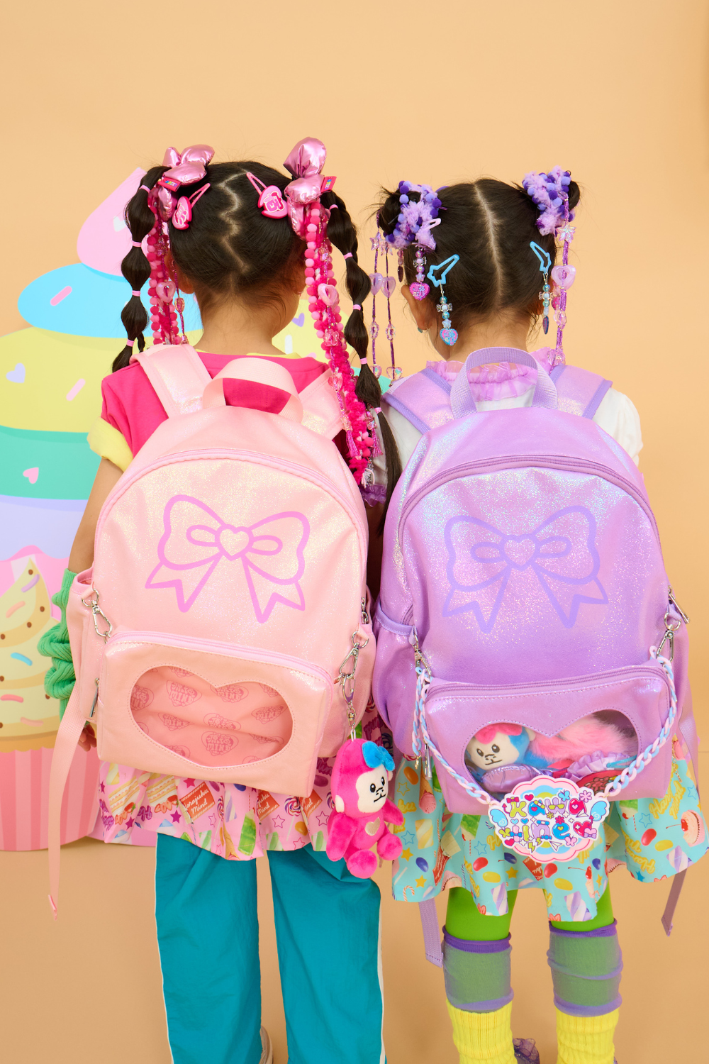 キラキラリボンリュック