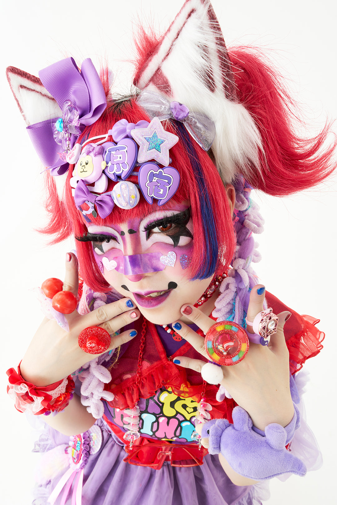 原宿ハートデコラピン