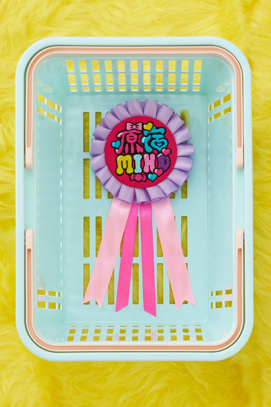 Harajuku MIND ruffle brooch