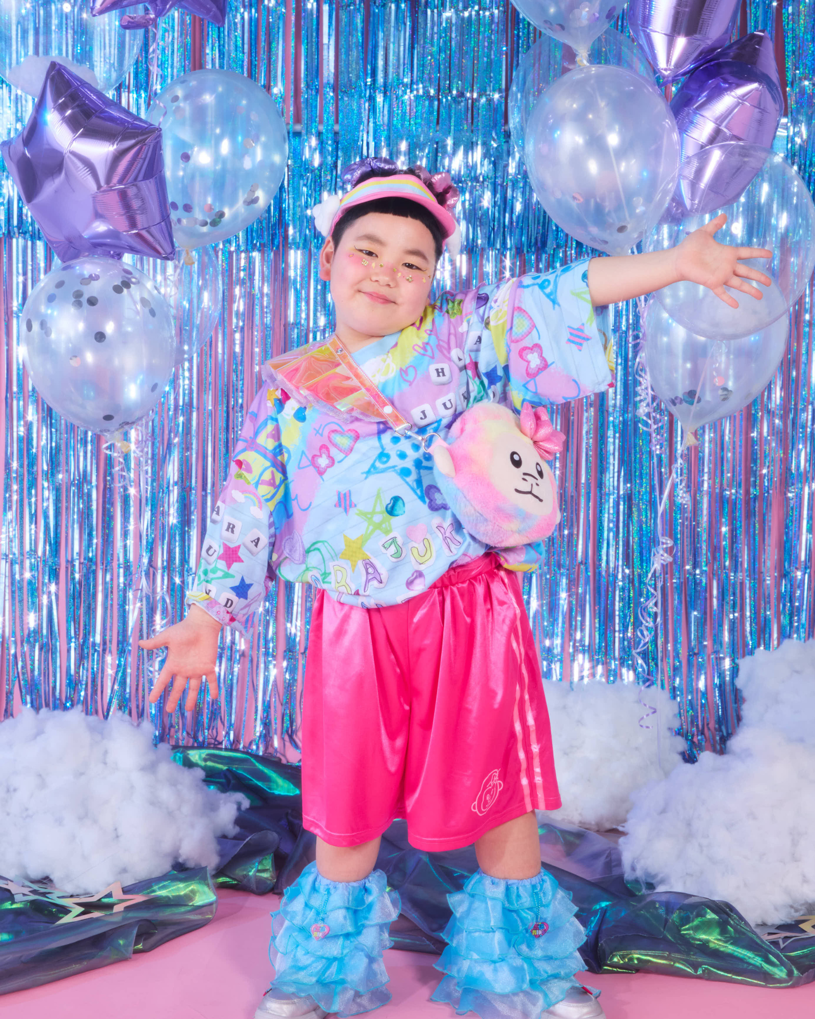 身長モデル：124cm