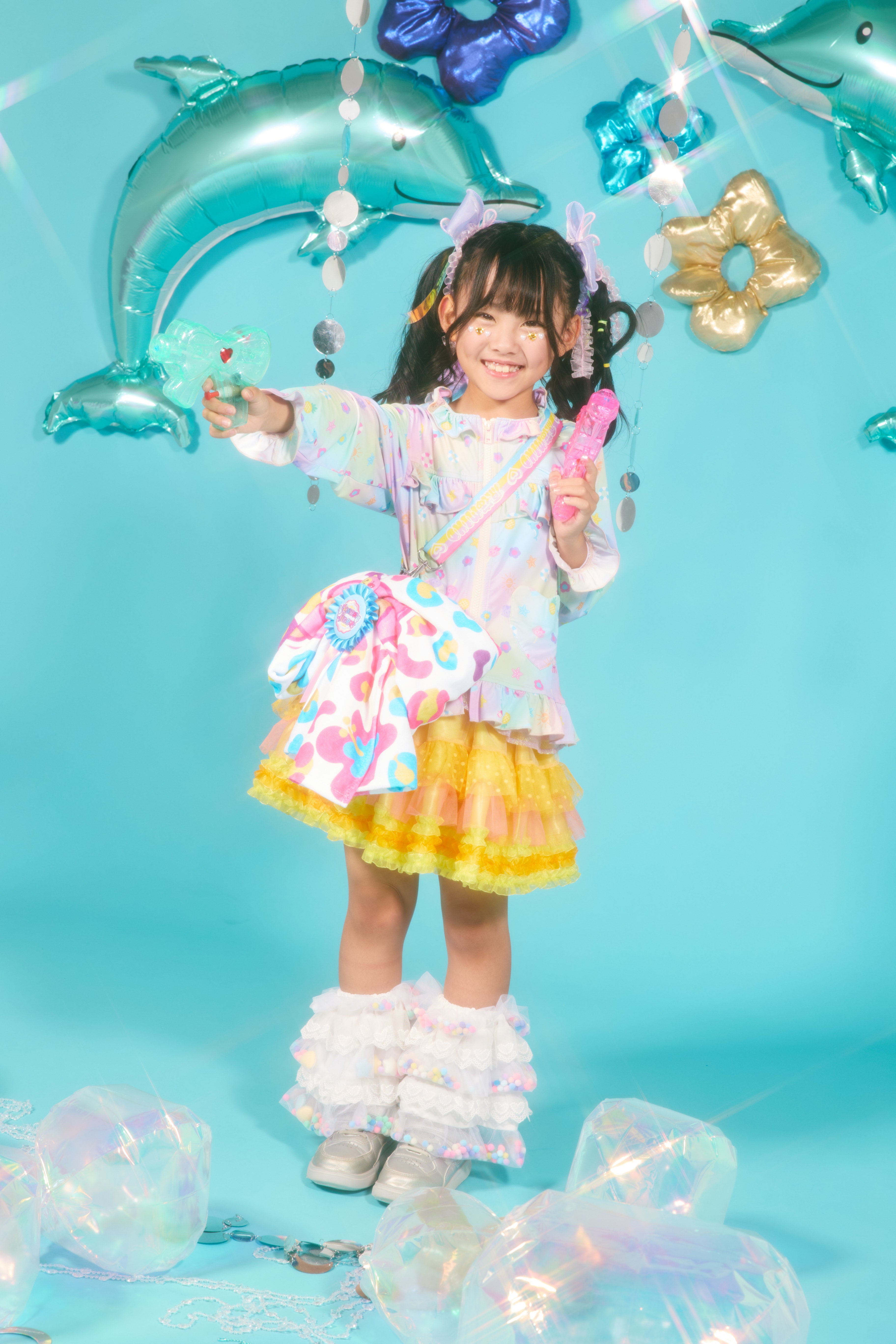 水でもいけちゃう！ふりふりUVパーカー