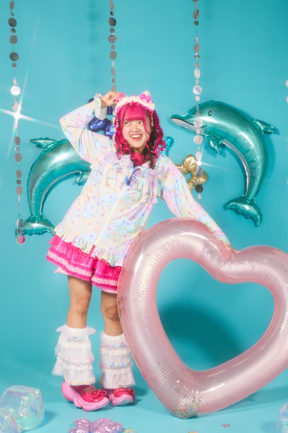水でもいけちゃう！ふりふりUVパーカー