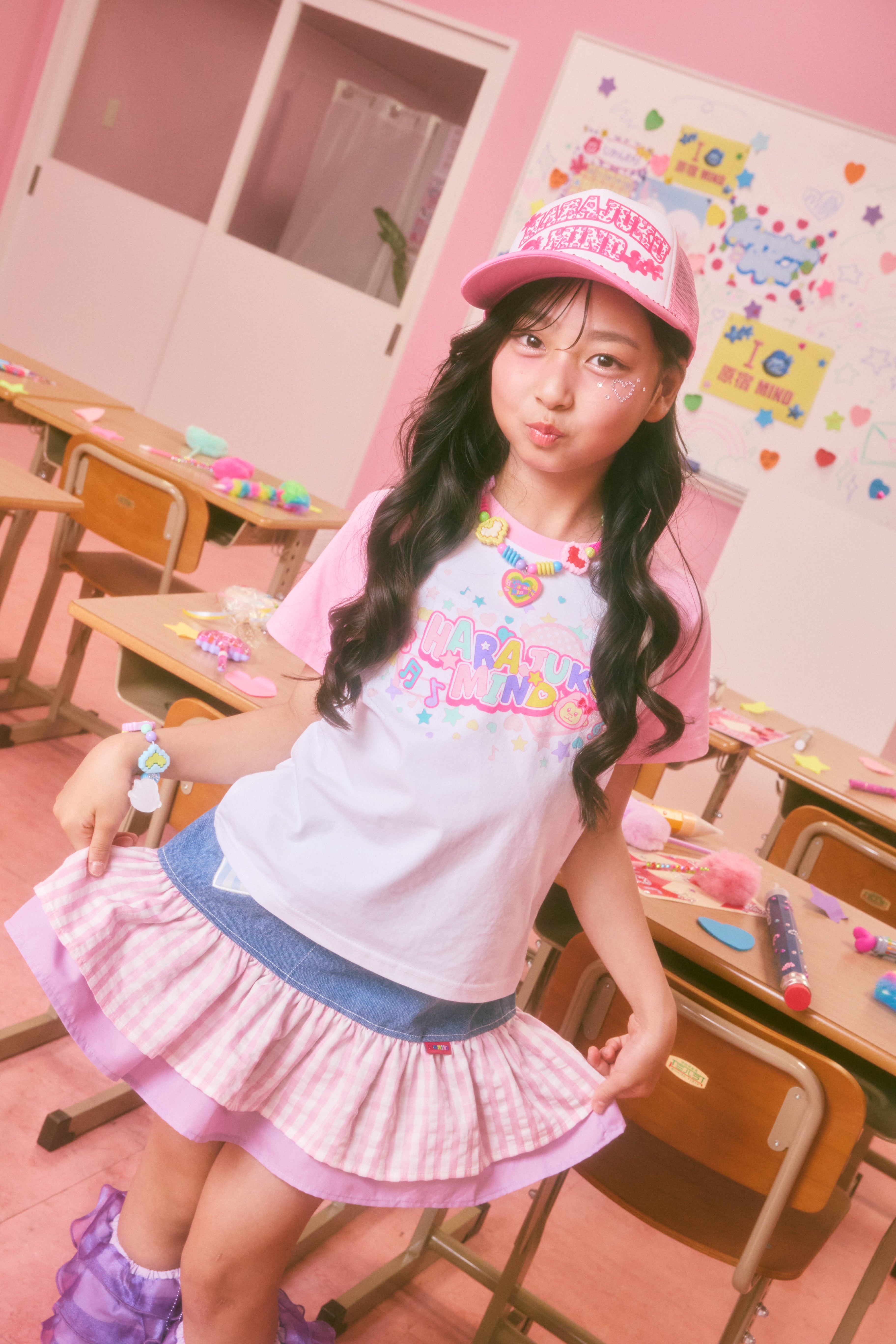 Kids Free着用 こころ身長：136.4cm