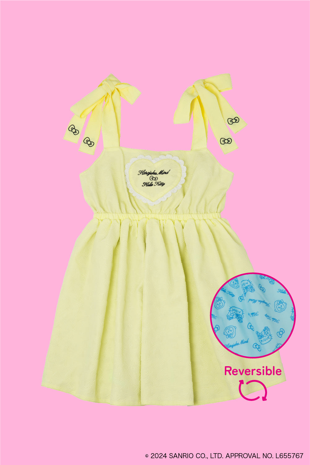 Hello Kitty Reversible ribbon dress