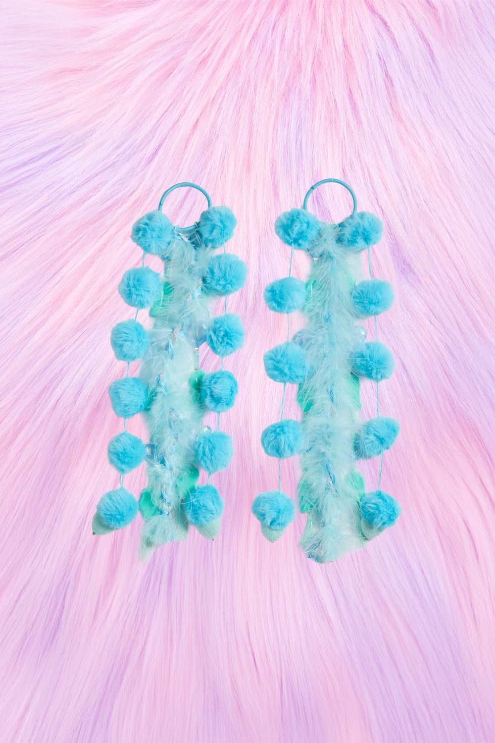 ふわふわエンジェルデコラヘアゴム