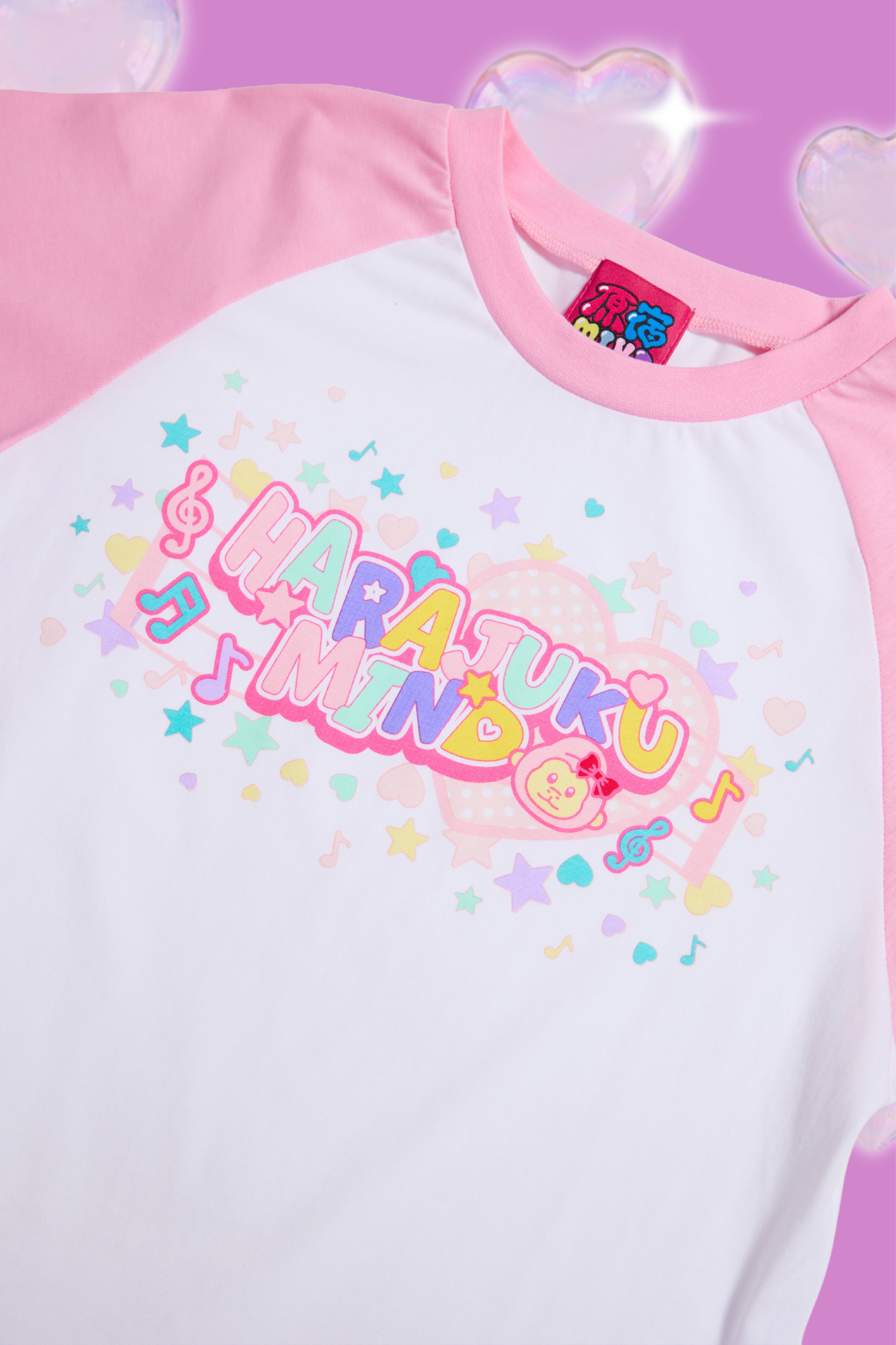カラフルプリントTシャツ