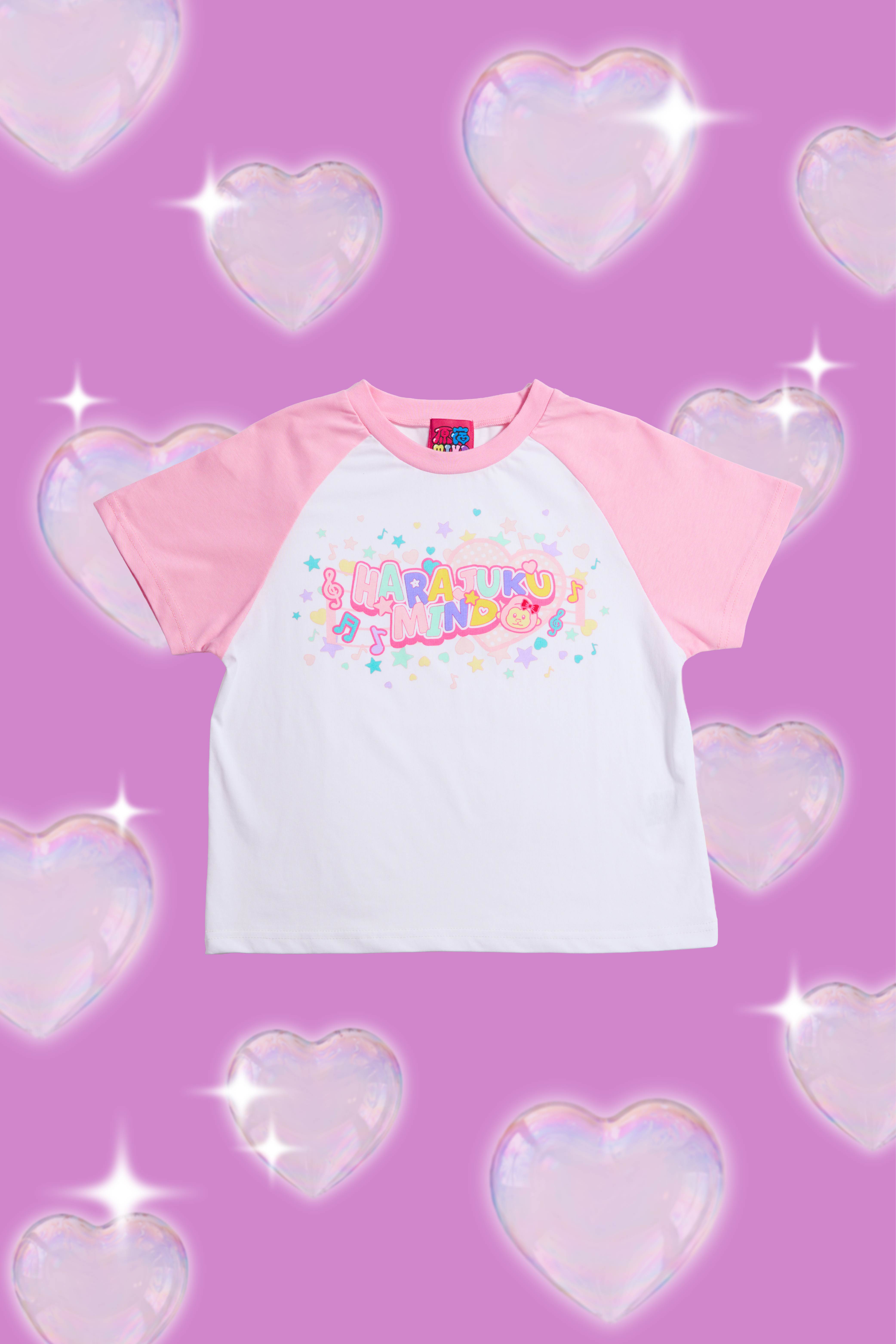 カラフルプリントTシャツ