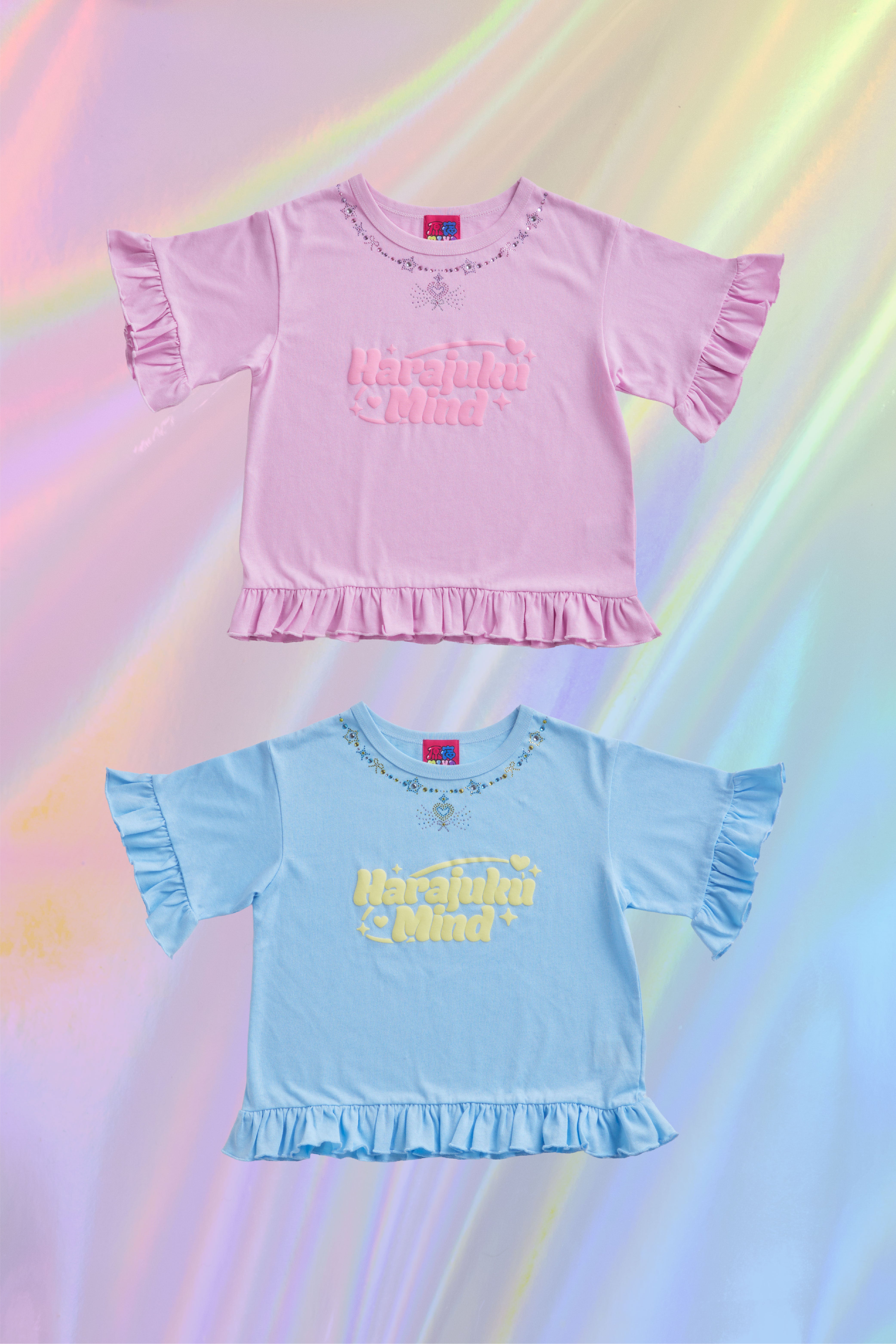 ネックレス風ぷっくりTシャツ - 原宿MIND