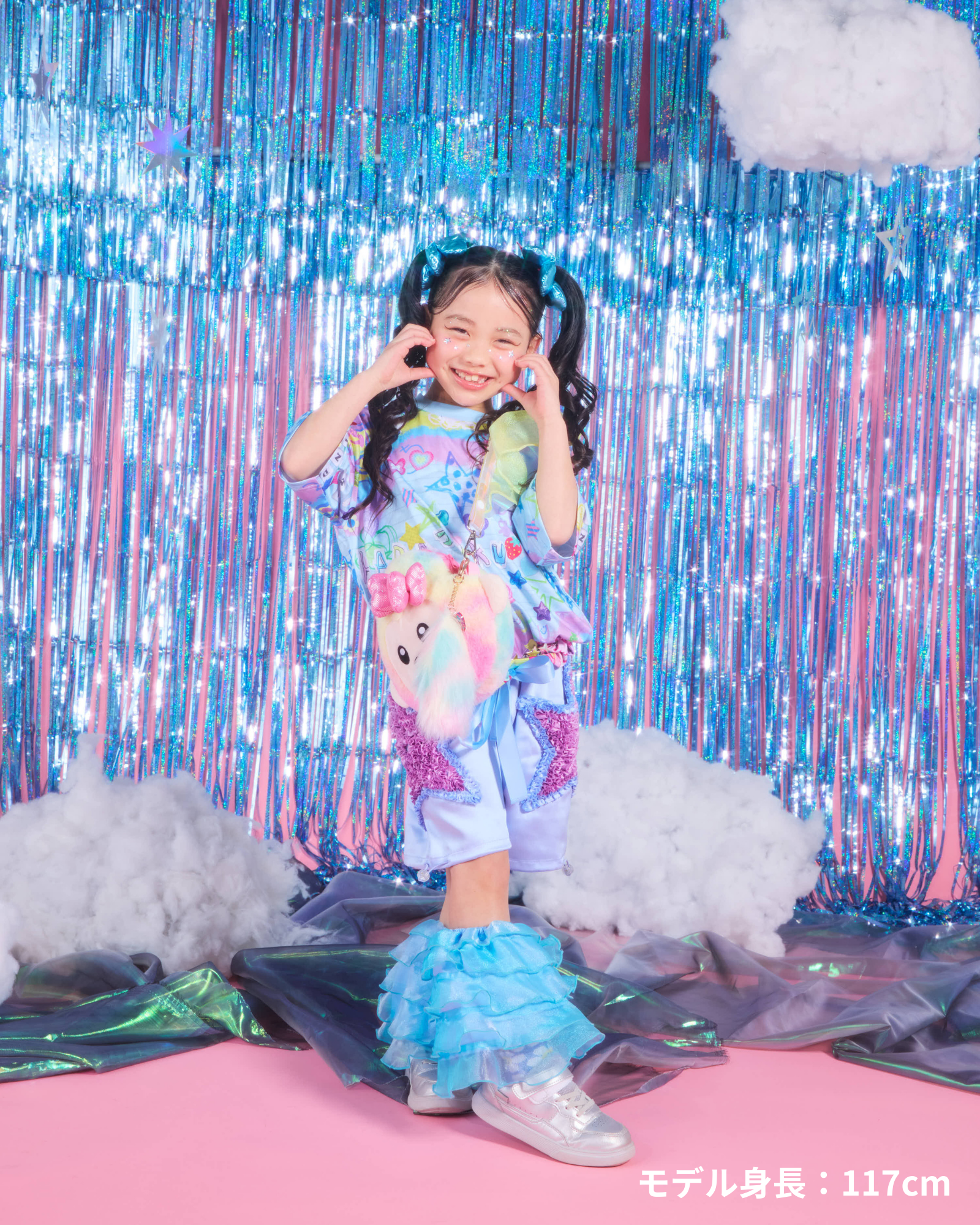 キラキラスターパンツ