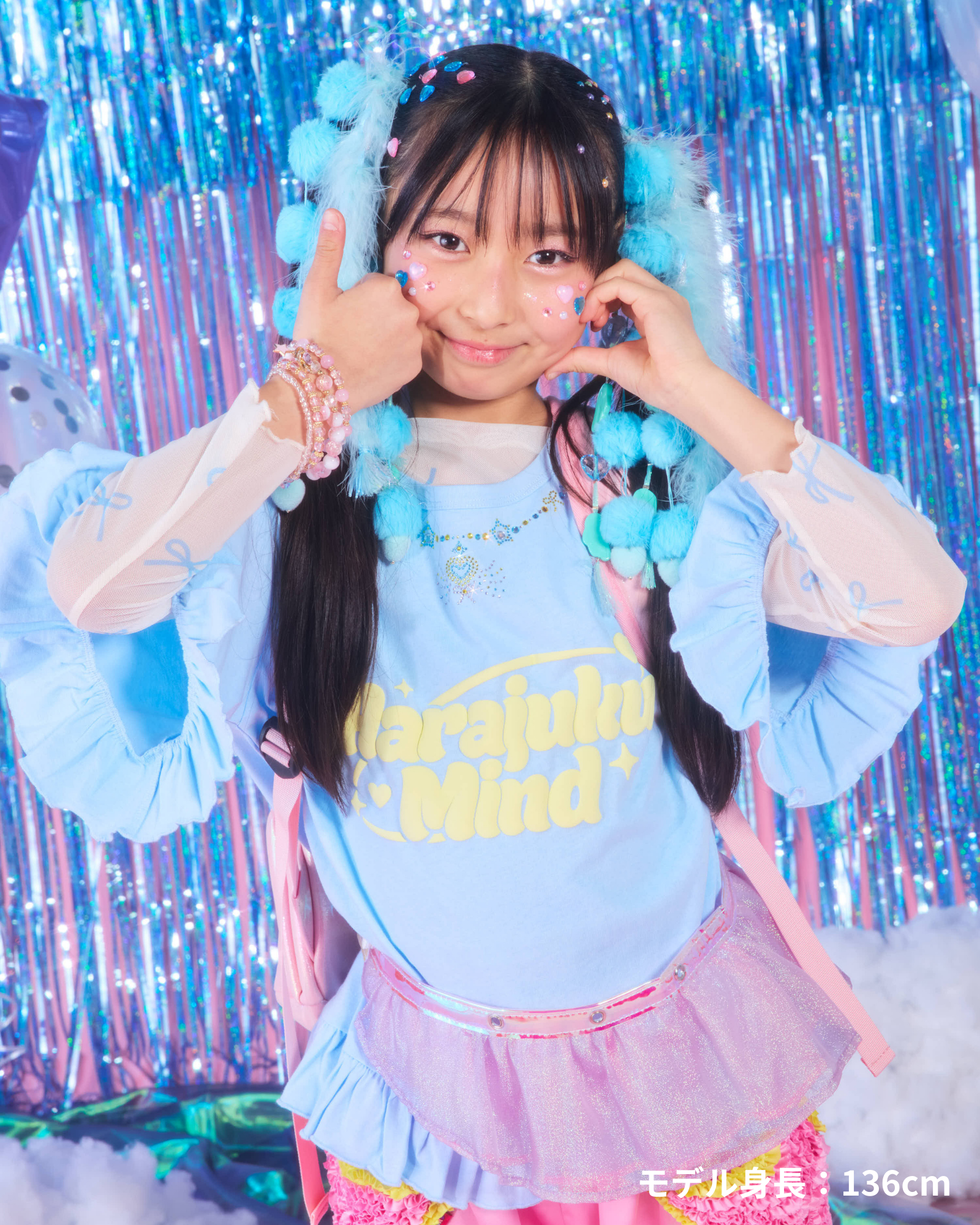 ネックレス風ぷっくりTシャツ