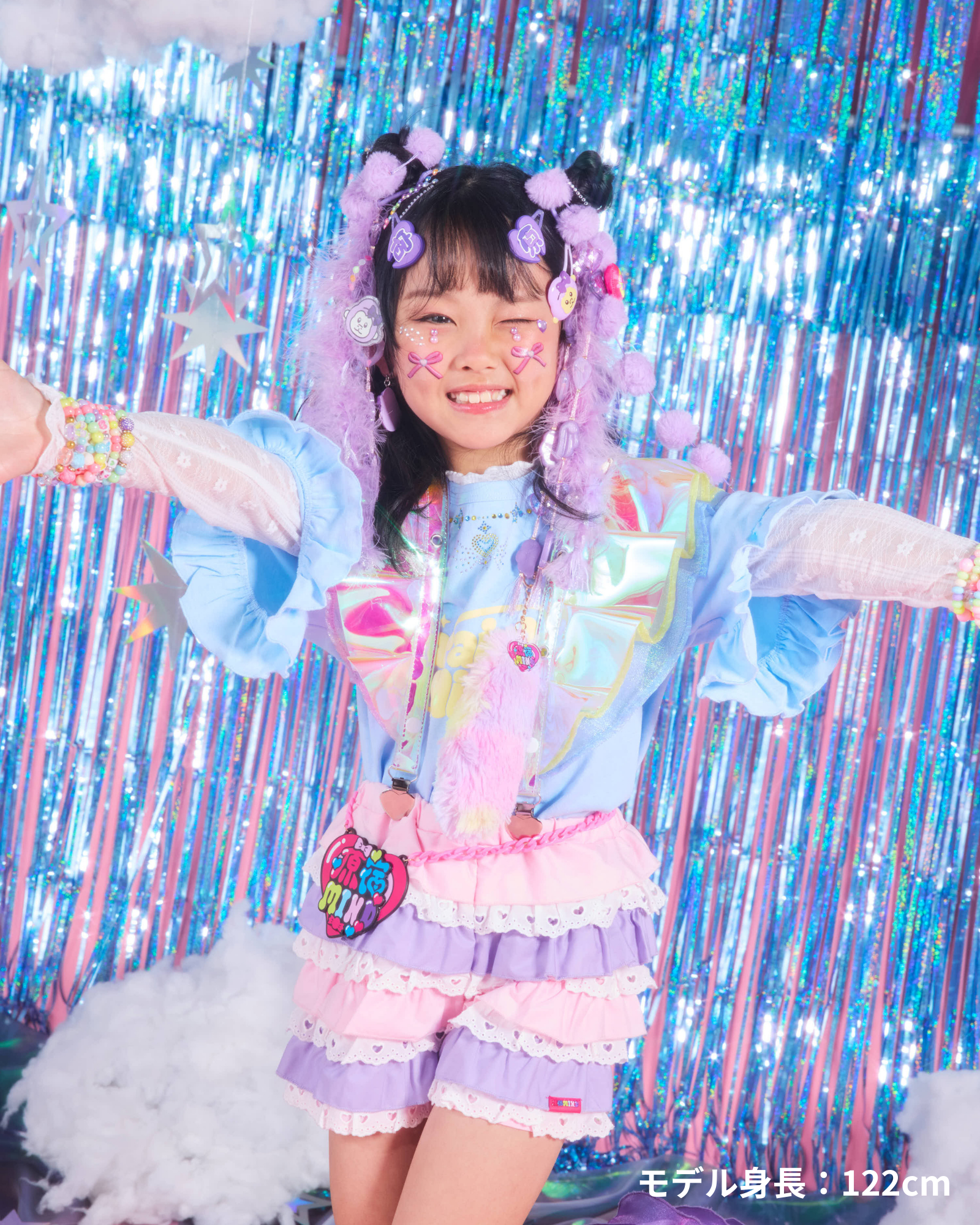 ネックレス風ぷっくりTシャツ