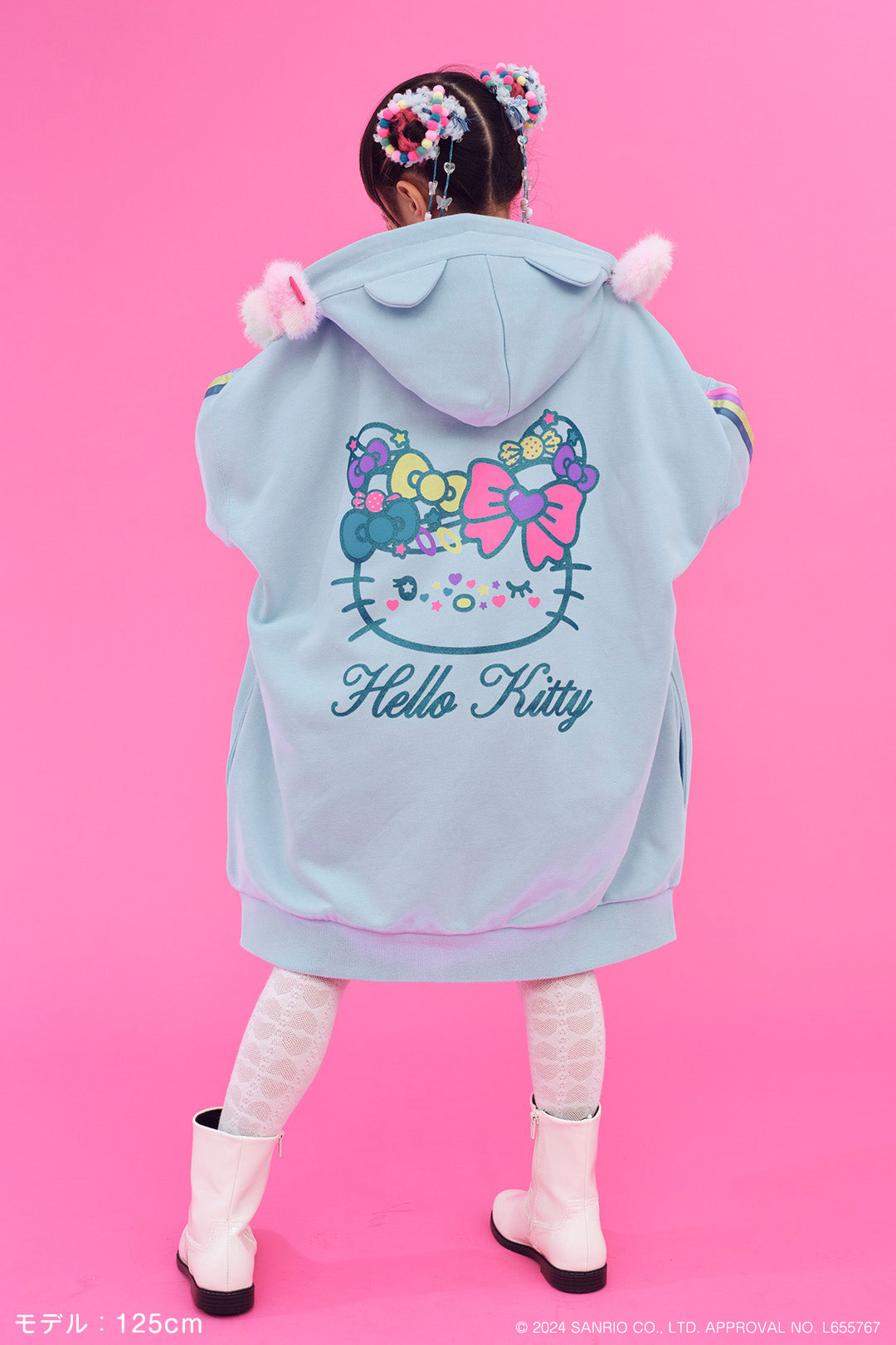 Hello Kitty Cat Ears Hoodie